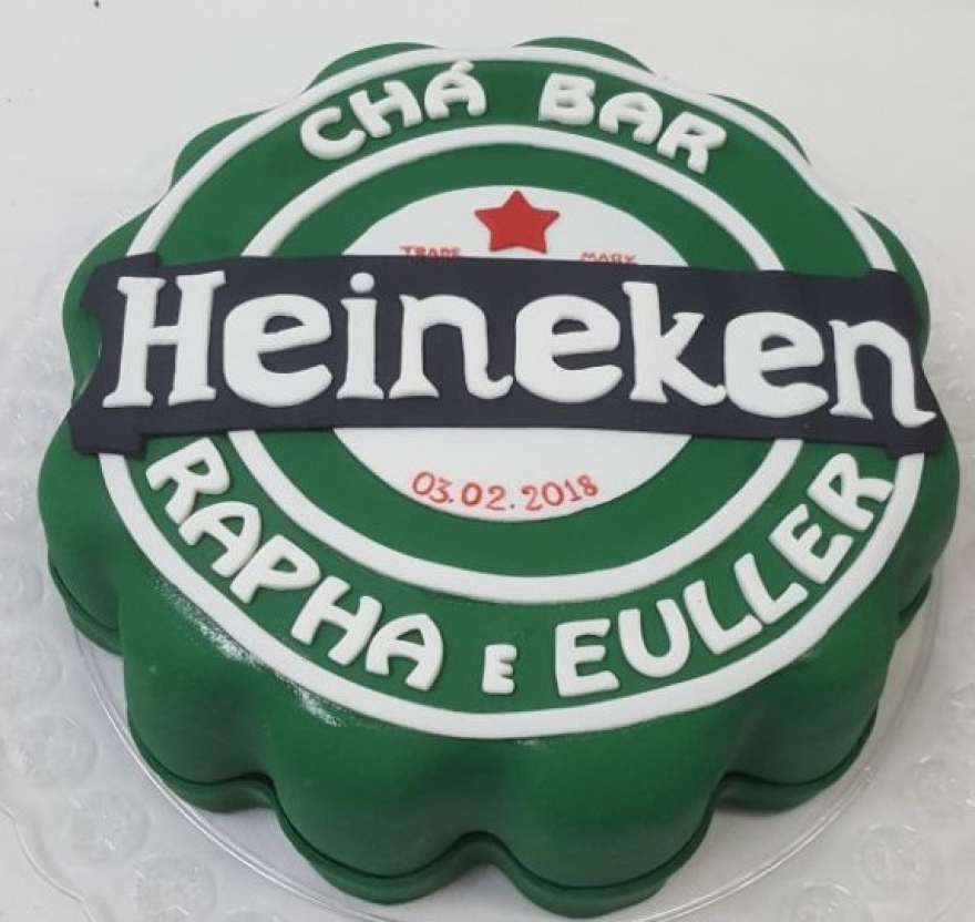 bolo da heineken pasta americana