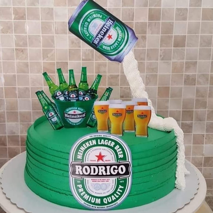  bolo da heineken simples