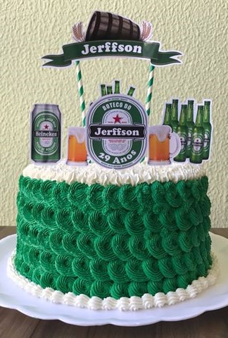  bolo da heineken chantilly