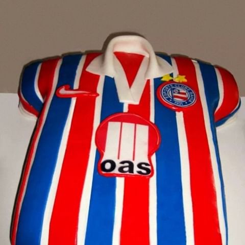 bolo camisa do bahia