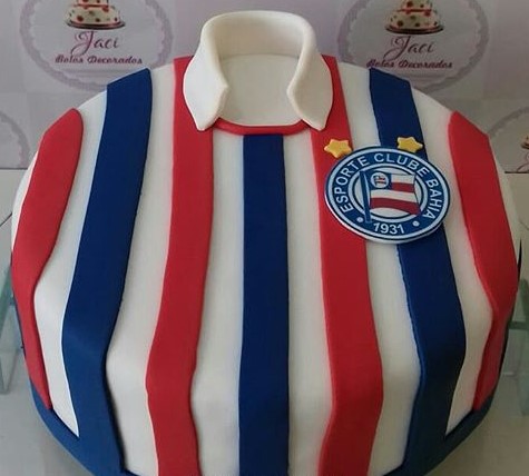 bolo camisa do bahia