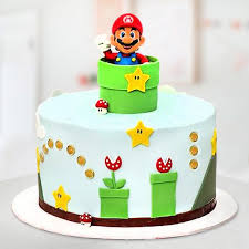 bolo super mario simples