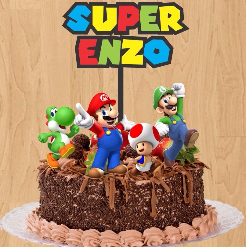 bolo super mario e luigi