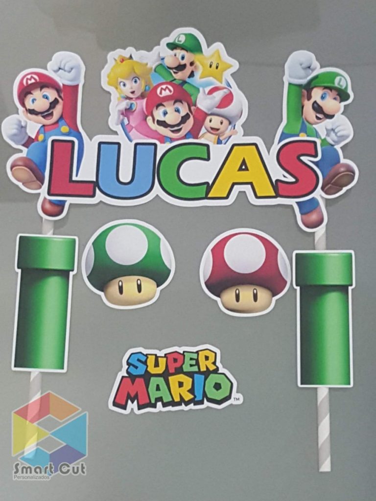 topo de bolo super mario