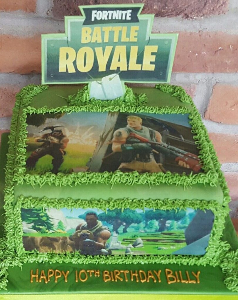 bolo fortnite papel arroz