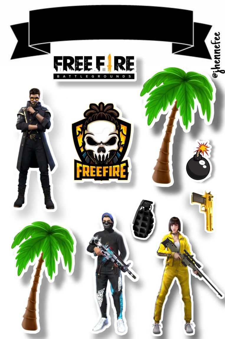 Bolo Free Fire: 70 Modelos Especiais Inspirados no Jogo