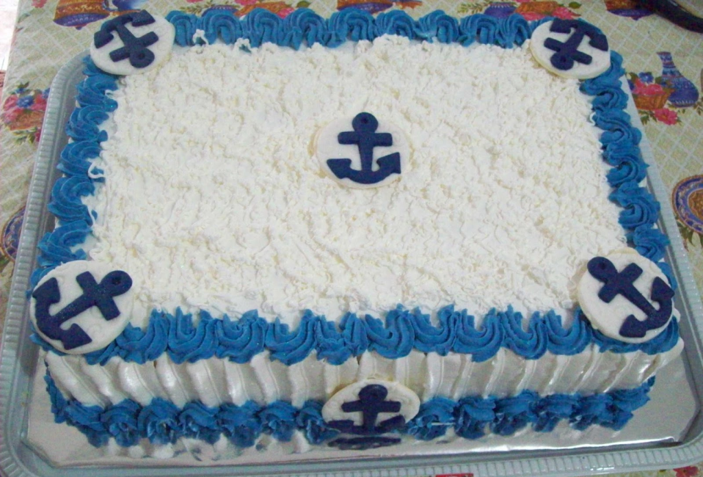 bolo marinheiro quadrado