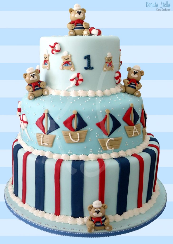 bolo marinheiro 1 ano