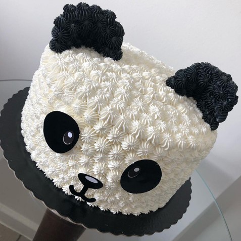  bolo panda simples