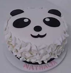  bolo panda simples