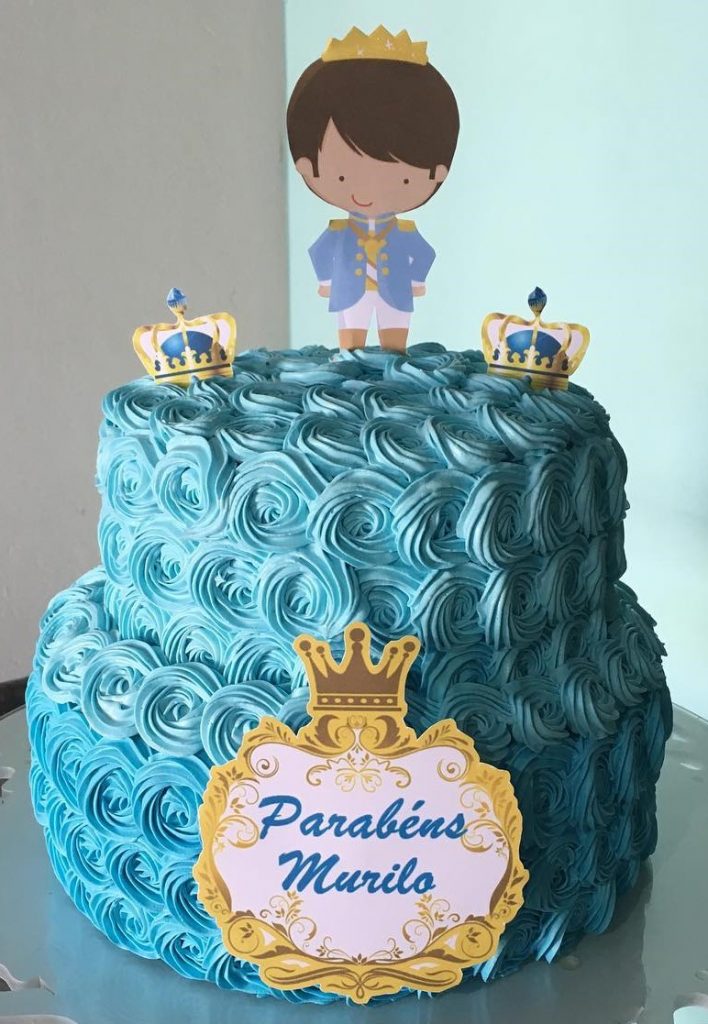 bolo pequeno príncipe chantilly