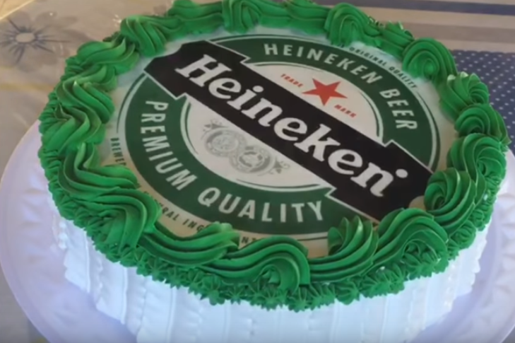 bolo da heineken passo a passo