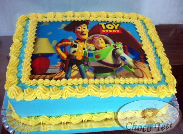 bolo toy story papel arroz