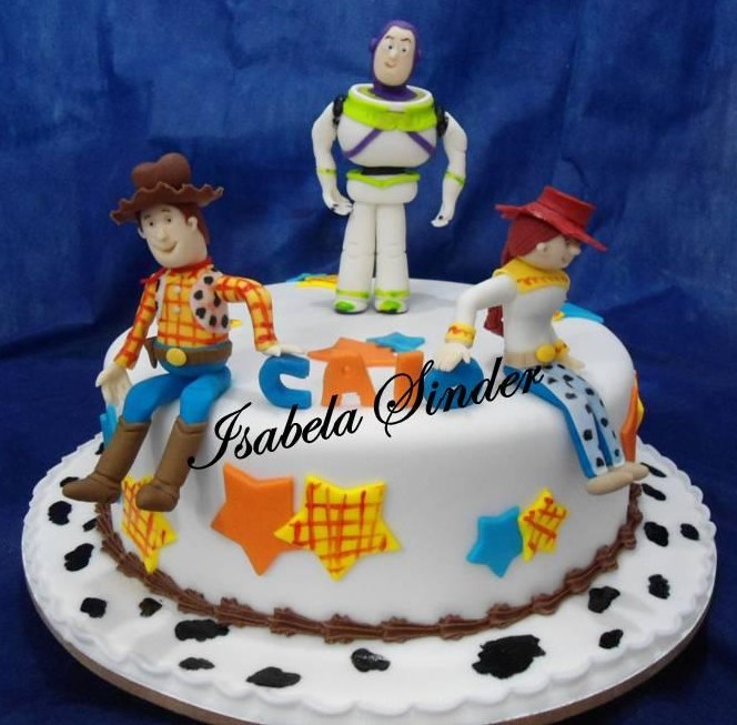 bolo toy story um andar