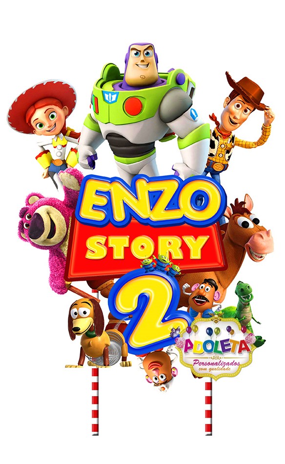 topo de bolo toy story