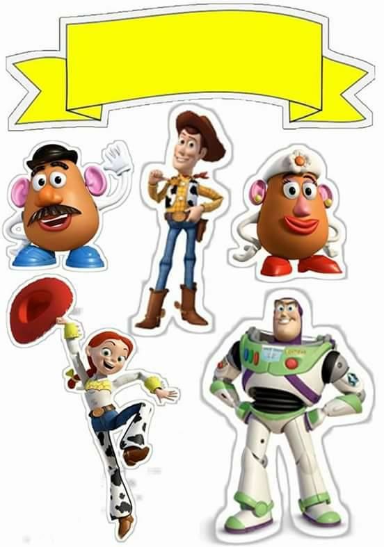 topo de bolo toy story