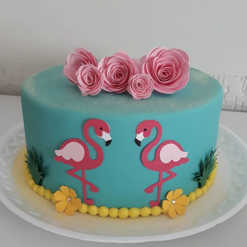 bolo flamingo