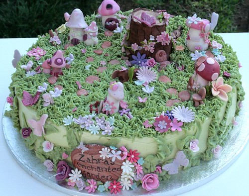  festa jardim encantado bolo