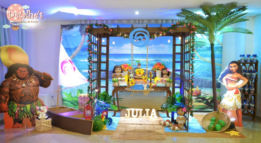 festa da moana luxo