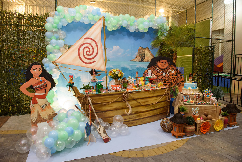 festa da moana luxo