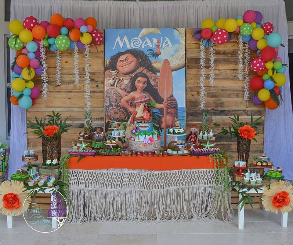 festa da moana luxo