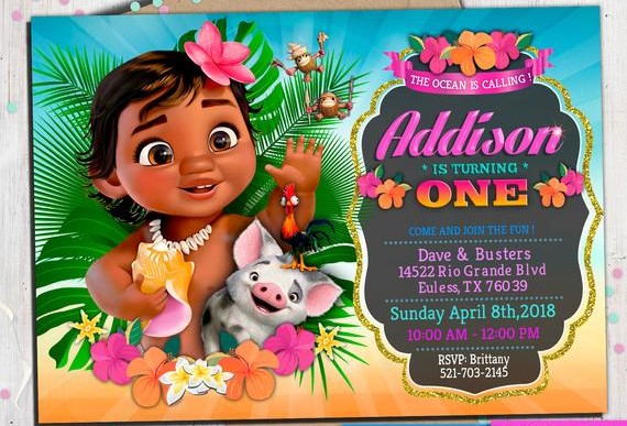 convite moana