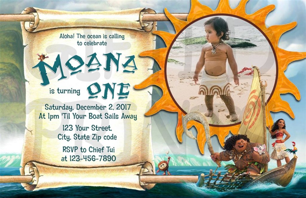 convite moana