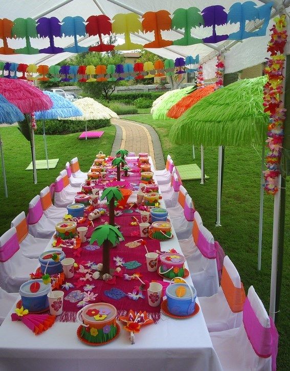 festa tropical infantil