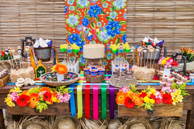 festa tropical simples