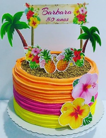 bolo festa tropical