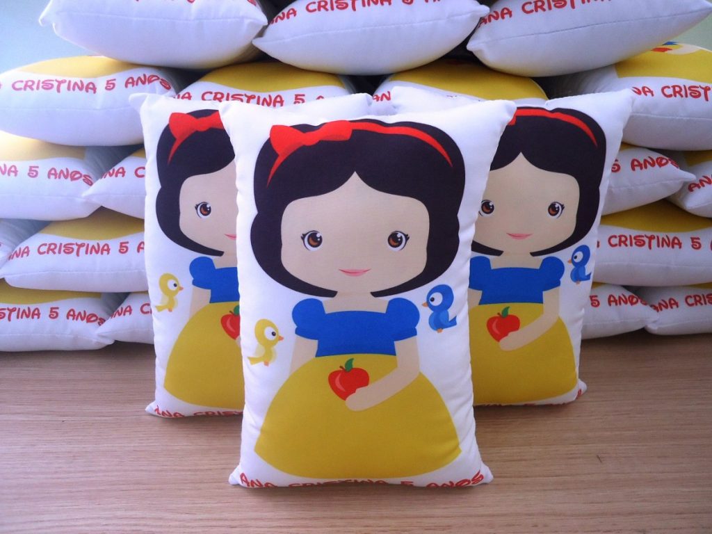  lembrancinha branca de neve personalizada