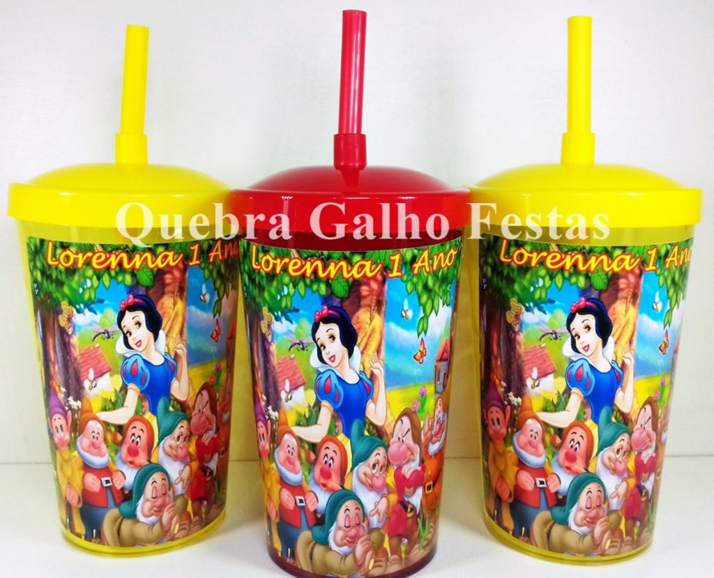  lembrancinha branca de neve personalizada