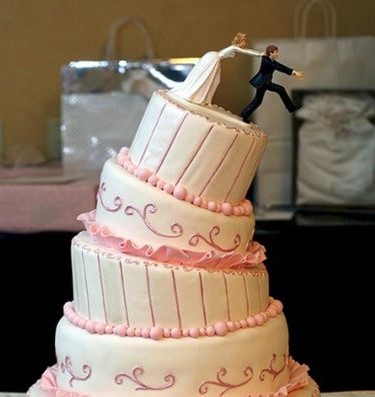 topo de bolo para casamento criativo