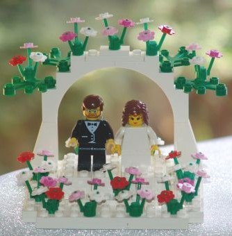 topo de bolo para casamento lego 