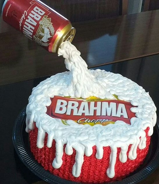 bolo da brahma papel arroz