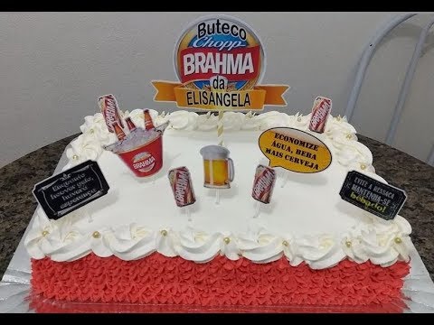 bolo da brahma chantilly