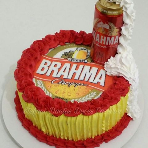 bolo da brahma chantilly