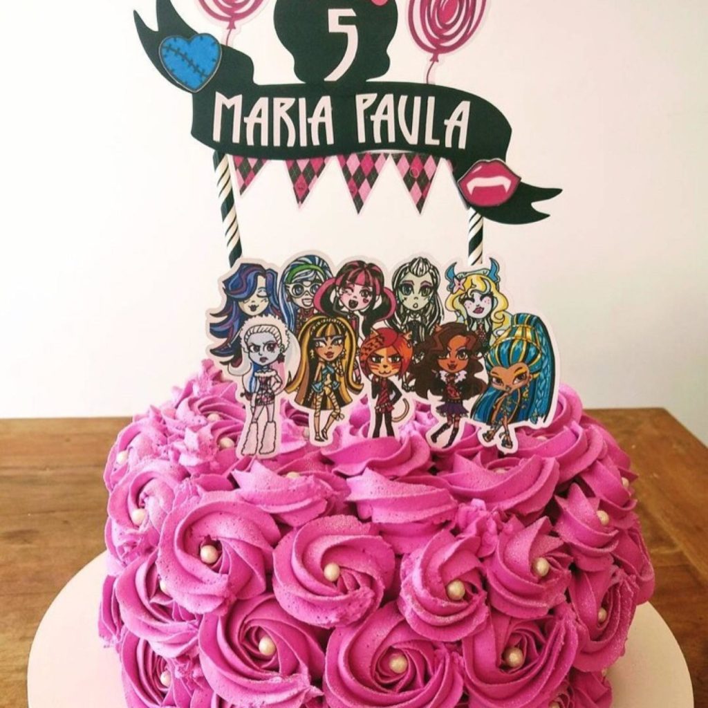 bolo da monster high chantilly