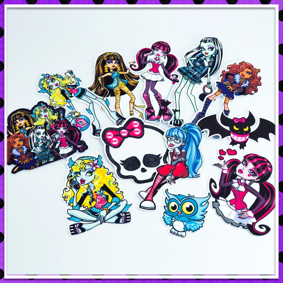 topo de bolo da monster high