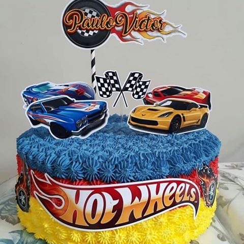 Bolo hot wheels: 60 modelos fantásticos para se inspirar e