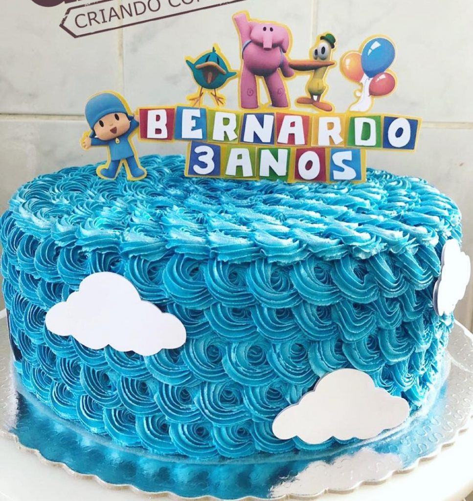 bolo pocoyo chantininho