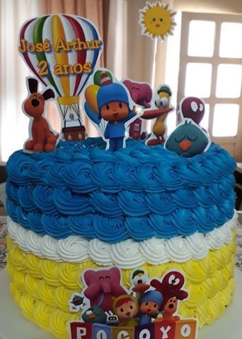 bolo pocoyo chantininho