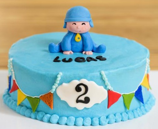 bolo pocoyo 1 andar