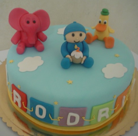 bolo pocoyo 1 andar