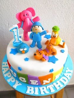 bolo pocoyo 1 andar