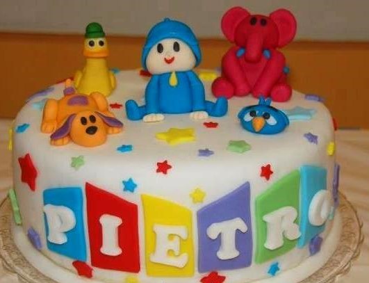 bolo pocoyo 1 andar