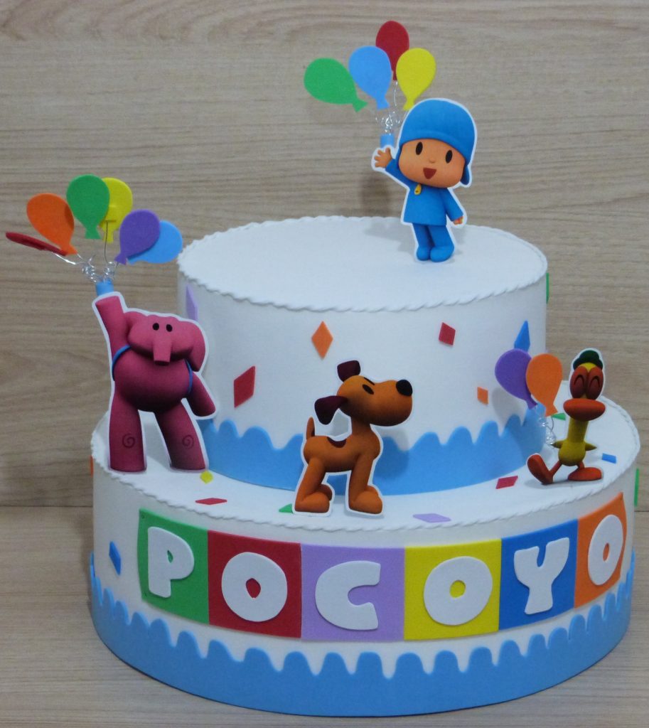 bolo pocoyo fake