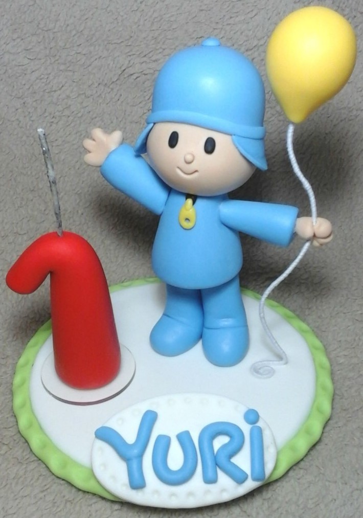 topo de bolo pocoyo