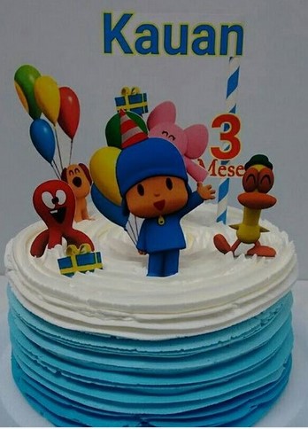 bolo pocoyo chantilly