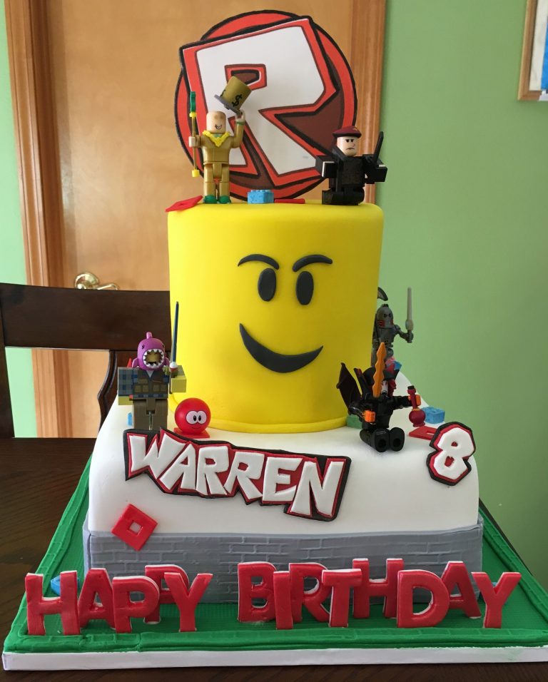 Bolo Roblox 60 modelos divertidos para a sua festa